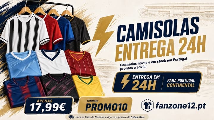 Camisolas com Entrega 24H